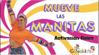 Coreokids DIVERPLAY MUEVE LAS MANITAS activación física para niños esquema corporal y mucho baile [upl. by Lindly]