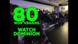 80 nonvegans watch Dominion  Scary Film Challenge  210219 [upl. by Sirotek]