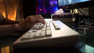 Cherry G803000  Cherry Mx Brown  Typing Sounds [upl. by Thisbee]