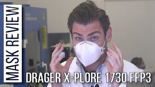 The manufacturing quality is too good  Drager Xplore 1730 FFP3 Review [upl. by Noslrac180]