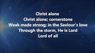 Cornerstone  Hillsong LIVE w Lyrics [upl. by Gannon]