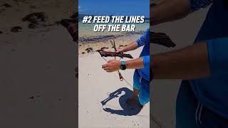 5 top tips to setting up a kite bar kiteboarding kiteboardinglessons kitesurf ing [upl. by Rudin]