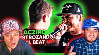 🇲🇽 LA CABRA ACZINO DESTROZANDO EL BEAT EN ESCRITAS  🇨🇴 COLOMBIANOS REACCIONAN  BATALLAS REACCION [upl. by Slein]