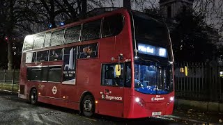 Fast Driver Stagecoach London 19844 LX61DBV Bus Route D7 [upl. by Einram]