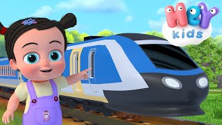 Kënga e trenit 🚂 Treni per femije 🚆 HeyKids  Kenge per femije shqip [upl. by Corel]