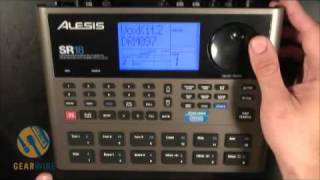 Alesis SR18 Switching Instrument Patches On The Fly [upl. by Enywtna]