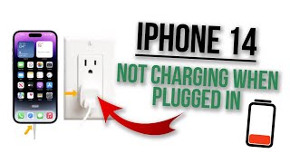 Why Is iPhone 14 Not Charging When Plugged In [upl. by Nea]