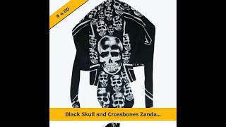 Black Skull and Crossbones Zandana [upl. by Klimesh246]