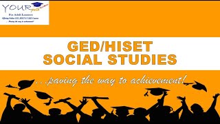 GEDHiSET Social Studies Reading amp Interpreting Maps 👍👩‍🎓📚😊 [upl. by Aneeles]