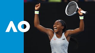 Naomi Osaka vs Coco Gauff  Match Highlights 3R  Australian Open 2020 [upl. by Neraa]