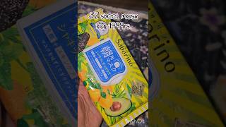 Saborino Japanese sheet mask review saborino japneseskincare skincare [upl. by Luz]