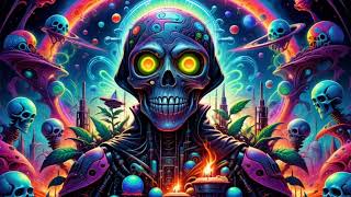 Progressive Psytrance  The Mechanic Stable Diffusion  Space Weed THC mix 2024 [upl. by Friedrich]