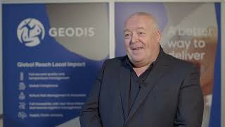 Geodis Interview at the European Pharma Outsourcing Summit 2024 [upl. by Llerdnod]