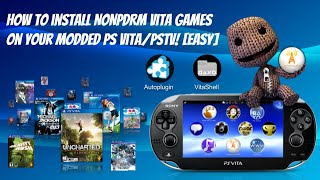 How To Install NoNpDrm Vita Games On Your Modded PS VitaPSTV With VitaShell 360373 EASY [upl. by Silver]