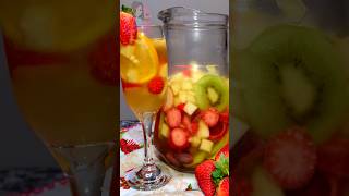 FÁCIL RÁPIDO E DELICIOSO❗😍 CLERICOT O MELHOR DRINK COM FRUTAS  Delícias da Cíntia shorts [upl. by Piscatelli]