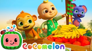 Apples and Bananas Song  Cocomelon  Best Animal Videos for Kids  Kids Songs and Nursery Rhymes [upl. by Chaddy]