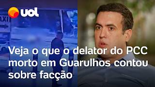 Morte de alvo do PCC saiba o que delator assassinado no aeroporto de Guarulhos contou sobre facção [upl. by Ber]