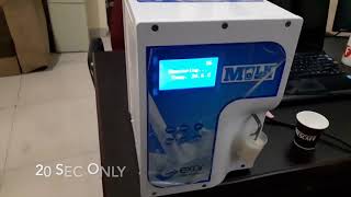 Milko meter milk analyzer to test milk fat snf density CLR in India [upl. by Artemed]