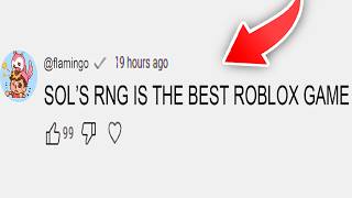 SOLS RNG IS THE BEST GAME ON ROBLOX [upl. by Hgielyak268]