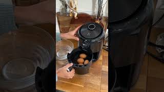 Air Fryer Lidl œufs durs shorts je ne pensais que cétait possible [upl. by Lledniuq]