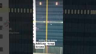 Adding Trap drums flstudio producer minkmade [upl. by Uol]