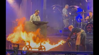 Rammstein  Mein Teil  4K video  live in Hamburg Germany 062022  feuerzone [upl. by Shulock]