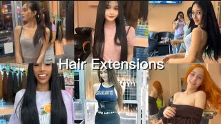 Our Hair Extensions Customers from ShortHair to LongHair ang aking mga Barbing Customers nmvhair [upl. by Tillie779]