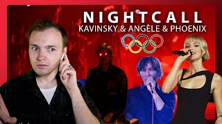 ANGÈLE KAVINSKY amp PHOENIX with quotNightcallquot at Closing Ceremony my reaction  Paris 2024 Olympics [upl. by Grimes]