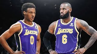 LeBron and Bronny Hit the Court Lakers Ready for History [upl. by Yhtuv]