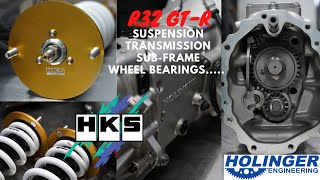 R32  Holinger Sequential 6 Speed  HKS Suspension  GTR Goals [upl. by Kired]