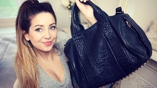 Whats In My Bag  Zoella [upl. by Sucul]