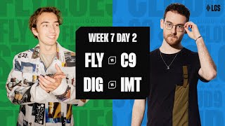 FLY vs C9  DIG vs IMT  2024 LCS Summer Split  Week 7 Day 2 [upl. by Bouley]