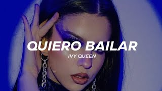 Ivy Queen  Yo Quiero Bailar LetrasLyrics [upl. by Richer]