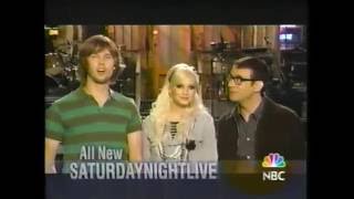 Saturday Night Live  Jon Heder Ashlee Simpson promo [upl. by Monro]