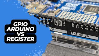 Oszilloskop  ESP32 GPIO Arduino Core vs Direkt Register Ansteuerung  KursSnippet [upl. by Eidak]