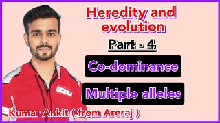 Codominance। Multiple alleles। Heredity and evolution acharyaplus [upl. by Emanuel]