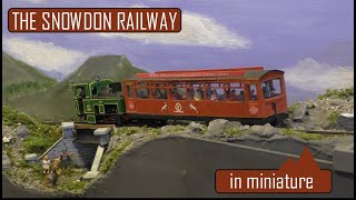 Snowdon Mountain Railway Model in OO or OO9 [upl. by Ettenuahs]