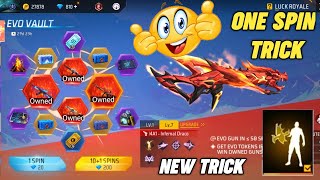 NEW EVO VAULT 1 SPIN TRICK  FREE FIRE NEW EVENT TODAY  EVO GUN SPIN TODAY [upl. by Holly-Anne]