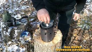 Hobo Stove  Breakfast [upl. by Hgielek]