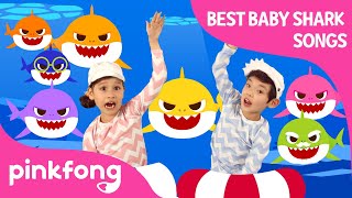 Baby Shark Dance and more  Compilation  Baby Shark Swims to the TOP  Pinkfong Songs for Children [upl. by Ferris507]