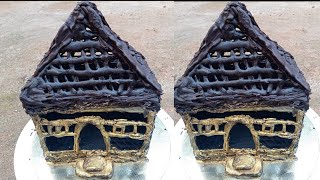 🍫ചോക്ലേറ്റ് കൊണ്ട് ഒരു വീട്  Chocolate House  Edible Chocolate House shorts [upl. by Sadonia977]