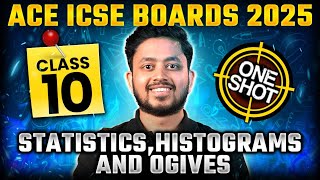 MASTER Statistics in 1 Hour  ICSE Class 10  Shubhanshu Sir [upl. by Irtimd781]