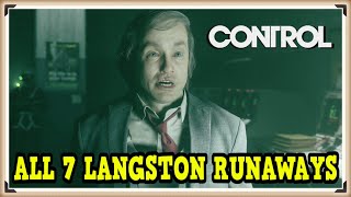 Control All 7 Langstons Runaway Locations  Missing Altered Items [upl. by Ceporah]