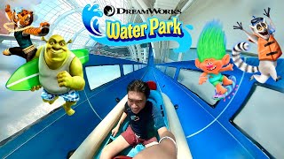 Worlds Longest Indoor Water Coaster  Toothless Trickling Torpedo  DreamWorks Water Park NJ [upl. by Connolly113]