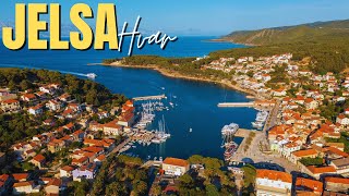 Explore Charming Jelsa Town on Hvar Island Croatia [upl. by Trevar]