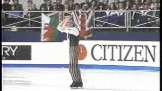 Philippe Candeloro FRA  1995 European Figure Skating Championships Mens Free Skate [upl. by Lucinda]