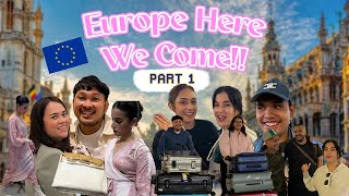 VLOG AMATIR  LET’S GO TO EROPAAAAH [upl. by Adelle]