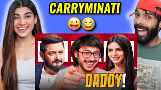 DADDY DAUGHTER LOVE STORY  CARRYMINATI REACTION  DEEPAK AHLAWAT [upl. by Gnaw]