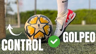 7 EJERCICIOS de CONTROL  GOLPEO De balón ENTRENAMIENTO INDIVIDUAL⚽️ [upl. by Gatian209]