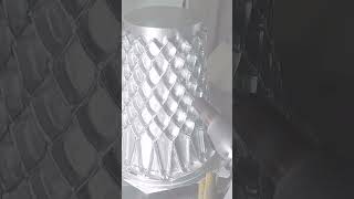 AMAZING basketball net machined on GROB using hyperMILL [upl. by Tnomyar]